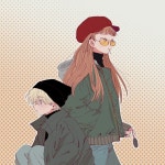 숲속의 담에 있는 리키님의 핀 - 2025 | 웹툰, 만화 그림, 일러스트레이션