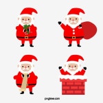 만화 바쁜 산타, 산타 클립 아트, 산타클로스, 선물 PNG, 일러스트 및 벡터 에 대한 무료 다운로드 - Pngtree