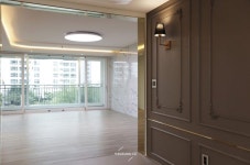 Neat & Classic :: 분당 정자동 파크뷰 아파트 48평 인테리어 _ 깔끔한 클래식 몰딩 인테리어 _ 한성아이디 도곡타워점 잠실점 분당수내점 대치점... 