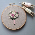 프랑스자수 그 다양한 색감들