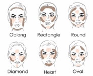 Pin by JuYeon Lee on 메이크업 | Contour makeup, Face shapes, Contouring and highlighting