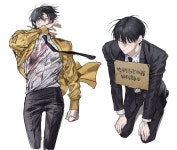 Pin buatan Anda에 있는 riinnn님의 핀 | 캐릭터 일러스트, 인물 일러스트레이션, 개 예술