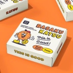 로고 디자인스튜디오 크림슨베어 on Instagram: BASAKU KATSU 🍴 생돈까스 로고 & 패키지 작업 - 바사쿠 카츠 / 돈까스 전문점 로고와 패키지 작업... 