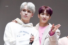#seventeen #svt #세븐틴 #sebong #seventeenotp #seoksol #seokmin #dk #dokyeom #hansol #vernon #218bro | Seventeen vlive... 