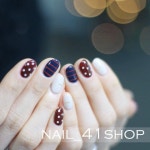 손톱이 작아도 커도 강츄츄~~^^ 네일인생 버건디는 처음이셨던 연정님 두손에 ㅋㅋㅋ @nail_41shop  #41샵 #네일디자이너지니 #지니네일  #네일... 