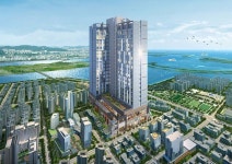 부산 명지지구 오피스텔 - SEED ARCHITECTURE DESIGN GROUP | 투시도, 건축