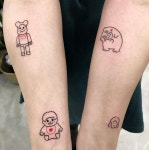 Goodmorning on Instagram: “갈비찜 너없이 못살아 증말~! @igloo_shop” | Print tattoos, Paw print tattoo, I tattoo