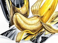 바나나 개체묘사 | 그림 디자인, 바나나, 그림