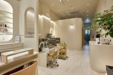 베이지톤 따뜻한 분위기의 15평 네일샵&속눈썹 인테리어 (고양 덕양구 동산동)