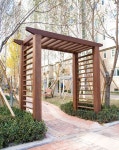 Pin page (주)스페이스톡 on Instagram: rose arch #spacetalk... landscapedesign #outdoorfurniture #sculpture #스페이스… - 2024