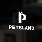 회사 로고 | 펫츠랜드(PETSLAND) | 디자인 의뢰는 라우드소싱 - 2023 | 회사 로고, 로고