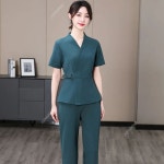 정릉사우나 피부미용실 | 피부 관리 미용실 스파 여성 작업복, 호텔 응접실 작업복, 스파 유니폼, 사우나 발 목욕 유니폼