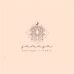 Logo Design Branding Package Premade Hand Drawn Yoga Logo | Etsy - 2020 | 로고