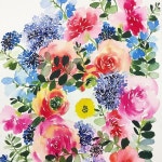 아름다운 수채화를 더 아름답게 그리고 싶다. . . . .… | Watercolor cards, Acrylic flowers, Watercolor paper