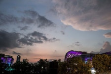 세빛섬의 밤풍경, 한강몽땅, 달빛서커스, 공연, 밤풍경, 달빛무지개분수, 반포대교 Night scenery of Three Light Islands... 