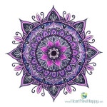99/100 #100DaysOfMandalas  Finally finished my penultimate mandala. So much detail! This one is called Exultation.  #healing... 