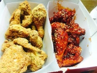 치킨더홈! 치즈스노윙 매운치킨!