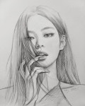 #스케치 #드로잉 #연필드로잉 #손그림 #인물화 #초상화 #그림스타그램 #sketch #blackpinkfanart…”