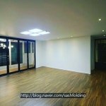 분당 구미동 까치마을 롯데선경 49평형 폴딩도어 시공