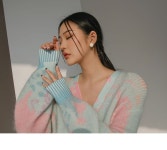 셀럽들의 선택, DINT [J1425 리프아 모헤어 배색 가디건(6th REORDER)(2월 중순 입고, 순차발송예정)] | Tie dye top, Dyed tops, Tie dye