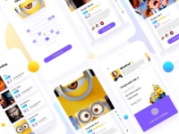 Cinema Movie app design에 있는 TA님의 핀