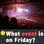 생활영어를 가르쳐 줄  무료 생활 영어의 생생쌤입니다~ 오늘 배워볼 영어회화는     What event is on Friday?      [ 홧 이벤트... 