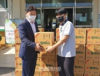 무안중학교 36회 졸업생의 훈훈한 후배 사랑