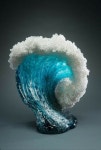 Pin by 0 on 강원대 | Wave glass, Glass artwork, Art glass vase