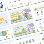 [비즈폼] 가정의 달 화목한 우리집 PPT 템플릿