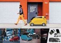 제품디자인전문회사 아하디자인 무인배달 로봇디자인 | Robot design, Delivery robot, Toy car