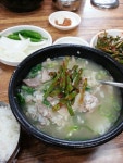 부산역 본전돼지국밥. 맛있음!