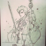 3,029 curtidas, 13 comentários - STATO (@ozo_stato) no Instagram: “T.T.T 러프 스케치 •(1 . THE MAGICIAN) #TTT... 