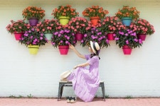 The scent of flowers  .. - 꽃향기 넘쳐나는곳   !! | Floral wreath, Flowers, Creative