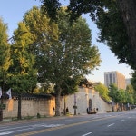 효자로 노을 | Street view, Scenes, Street