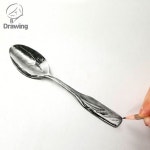 [Pencil Art] Drawing Spoon 연필 그림그리기 숟가락 정물소묘