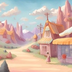 Bold idea 엉뚱한 시골의 가게