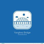 양화대교 일러스트 ai 무료다운로드 free Yanghwa Bridge illustration - Urbanbrush Pin on 내 저장