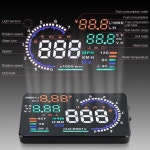 푸조 108 208 Landtrek 픽업 407 607 608 4007 6008 807 RCZ SR1 자동차 obd2 gps usb hud 헤드 업 디스플레이 윈드 스크린... 