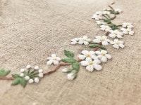수선의 효성에 탄복한 하늘이 준 꽃 #수선국 #조팝나무 #Bridalwreath . . . . #꿈소 #꿈을짓는바느질공작소... 