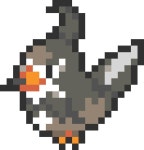 ピクセル·ドット·ビーズ 図案  [픽셀아트] 포켓몬스터 - No.397 찌르버드 [Pixel Art] Pokemon - … | 픽셀 패턴, 포켓몬, 포켓몬스터