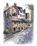 Pin page Pin by Wonchangho on 어반드로잉 | Watercolor house painting, Watercolor art landscape, Landscape art painting