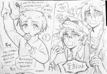 ❄️ 펄링🦪 on Twitter ❄️ 펄링🦪 on Twitter | Sketches, Male sketch, Anime