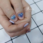 좋아요 1개, 댓글 0개 - Instagram의 혀니네일💎양덕네일(@hyeoni_nail)님: ⠀ #이달의아트 #이벤트아트 - 4월아트 5번 디자인  현금가 55.... 