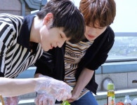 SM 옥상에서 라면 먹는다 우리🍜 ㅣ 옥상 위 농장