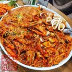 Braised Spicy Seafood (해물찜) from Haebyeon (해변식당) in Incheon. More information in the No.1 food guide in... 