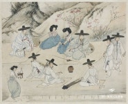 조선시대 풍속화 Korean paintings from the Joseon dynasty period