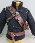 Pin von 은정 한 auf folk | Lederrüstung, Handgefertigtes aus leder, Leder