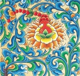 도야 김현자의 채색화 문양실기 – ‘화문華文 F lower Pattern’ 그리기 | 월간민화 | 꽃그림, 모란 그림, 그리기