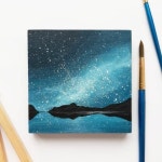 Pin de 미경 박 em ***물감아트클래스 원데이클래스 em 2021 | Ideias para telas, Ideias para pintura, Esboços da arte