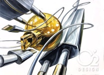 오투미술학원 수업중 기초디자인 실전시범 (트리볼&충전기) - 2020 | 예술 디자인, 질감, 디자인